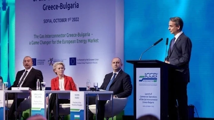 Khánh thành đường ống dẫn khí đốt mới của Hy Lạp-Bulgaria